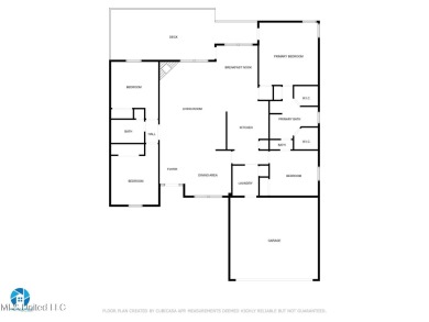 This house comes with a REDUCED RATE as low as 5.5% (APR 5 on Diamondhead Country Club in Mississippi - for sale on GolfHomes.com, golf home, golf lot