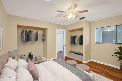 Tucked inside one of New Smyrna Beach's most peaceful golf-side on Hidden Lakes Golf Club in Florida - for sale on GolfHomes.com, golf home, golf lot