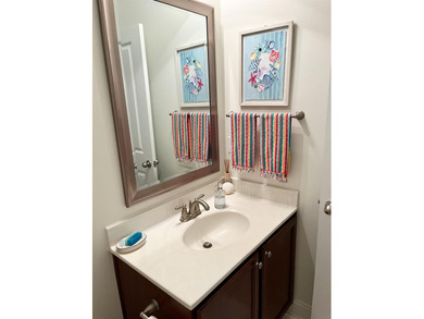 This amazing, freshly painted home with 3 bedrooms and 2 on Prestwick Country Club in South Carolina - for sale on GolfHomes.com, golf home, golf lot