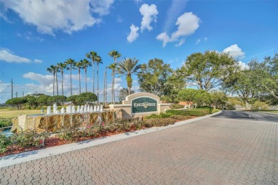 St Ives II Courtyard home located on the 16th tee of the on Kings Ridge Golf Club in Florida - for sale on GolfHomes.com, golf home, golf lot