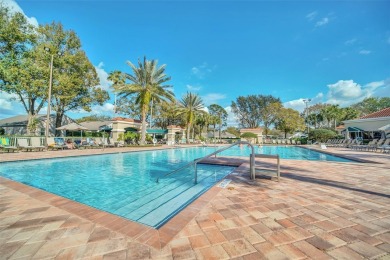 St Ives II Courtyard home located on the 16th tee of the on Kings Ridge Golf Club in Florida - for sale on GolfHomes.com, golf home, golf lot