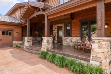 Nestled within the exclusive Red Ledges, 2314 E Flattop Mountain on Red Ledges Golf Club in Utah - for sale on GolfHomes.com, golf home, golf lot