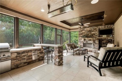 This fabulous custom home built by Starr Homes sits nestled on a on Nicklaus Golf Club At LionsGate in Kansas - for sale on GolfHomes.com, golf home, golf lot
