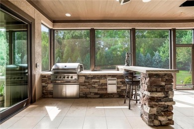 This fabulous custom home built by Starr Homes sits nestled on a on Nicklaus Golf Club At LionsGate in Kansas - for sale on GolfHomes.com, golf home, golf lot