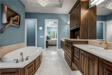 This fabulous custom home built by Starr Homes sits nestled on a on Nicklaus Golf Club At LionsGate in Kansas - for sale on GolfHomes.com, golf home, golf lot