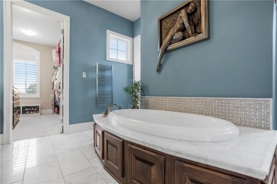 This fabulous custom home built by Starr Homes sits nestled on a on Nicklaus Golf Club At LionsGate in Kansas - for sale on GolfHomes.com, golf home, golf lot