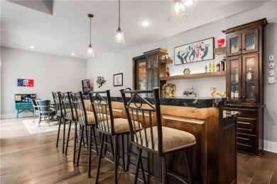 This fabulous custom home built by Starr Homes sits nestled on a on Nicklaus Golf Club At LionsGate in Kansas - for sale on GolfHomes.com, golf home, golf lot