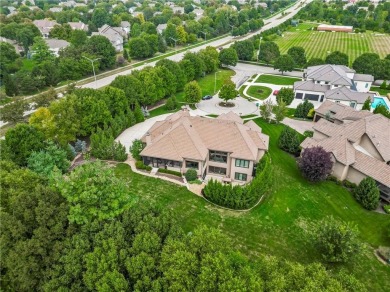 This fabulous custom home built by Starr Homes sits nestled on a on Nicklaus Golf Club At LionsGate in Kansas - for sale on GolfHomes.com, golf home, golf lot