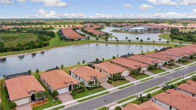 Why wait for new construction? Built in 2020! Expansive Lake and on Sarasota National Golf Club in Florida - for sale on GolfHomes.com, golf home, golf lot