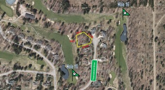 Gorgeous building site that touches the 10th and 16th holes of on The Loon Golf Resort in Michigan - for sale on GolfHomes.com, golf home, golf lot