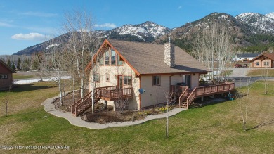 Stunning home in the highly desirable Star Valley Ranch! Enjoy on Cedar Creek Golf Course in Wyoming - for sale on GolfHomes.com, golf home, golf lot