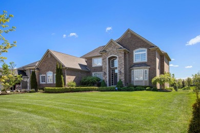 Welcome to this custom built all brick colonial in The Gallery on Polo Fields Golf and Country Club in Michigan - for sale on GolfHomes.com, golf home, golf lot