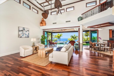 This exceptional two-story custom home offers 4 bedrooms, 4 full on Kona Country Club Golf Course in Hawaii - for sale on GolfHomes.com, golf home, golf lot