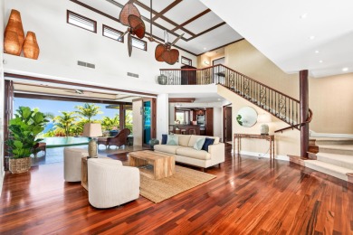 This exceptional two-story custom home offers 4 bedrooms, 4 full on Kona Country Club Golf Course in Hawaii - for sale on GolfHomes.com, golf home, golf lot