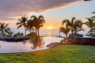 This exceptional two-story custom home offers 4 bedrooms, 4 full on Kona Country Club Golf Course in Hawaii - for sale on GolfHomes.com, golf home, golf lot