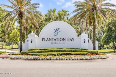 Experience modern Florida living in this stunning two-story home on Plantation Bay Golf and Country Club in Florida - for sale on GolfHomes.com, golf home, golf lot