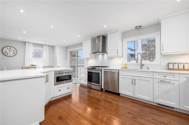 Set in the heart of Warwick Neck, this thoughtfully reimagined on Warwick Country Club in Rhode Island - for sale on GolfHomes.com, golf home, golf lot