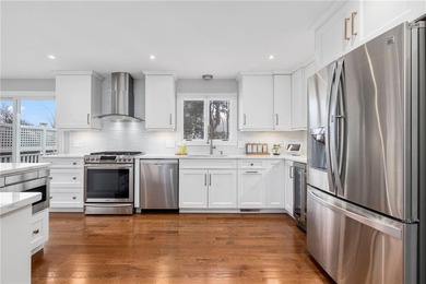 Set in the heart of Warwick Neck, this thoughtfully reimagined on Warwick Country Club in Rhode Island - for sale on GolfHomes.com, golf home, golf lot