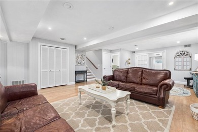 Set in the heart of Warwick Neck, this thoughtfully reimagined on Warwick Country Club in Rhode Island - for sale on GolfHomes.com, golf home, golf lot