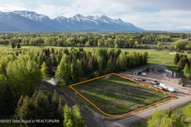 One of the last remaining home sites in this section of Jackson on Jackson Hole Golf and Tennis Club in Wyoming - for sale on GolfHomes.com, golf home, golf lot