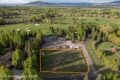 One of the last remaining home sites in this section of Jackson on Jackson Hole Golf and Tennis Club in Wyoming - for sale on GolfHomes.com, golf home, golf lot