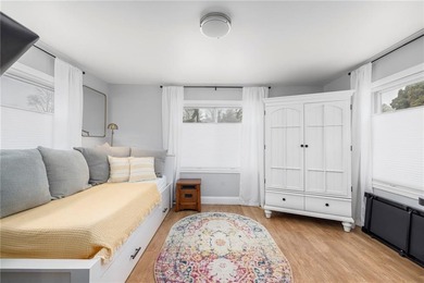 Set in the heart of Warwick Neck, this thoughtfully reimagined on Warwick Country Club in Rhode Island - for sale on GolfHomes.com, golf home, golf lot