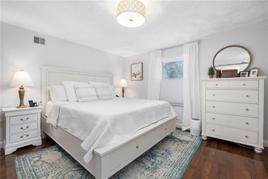 Set in the heart of Warwick Neck, this thoughtfully reimagined on Warwick Country Club in Rhode Island - for sale on GolfHomes.com, golf home, golf lot