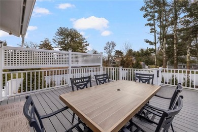 Set in the heart of Warwick Neck, this thoughtfully reimagined on Warwick Country Club in Rhode Island - for sale on GolfHomes.com, golf home, golf lot