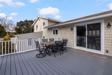 Set in the heart of Warwick Neck, this thoughtfully reimagined on Warwick Country Club in Rhode Island - for sale on GolfHomes.com, golf home, golf lot