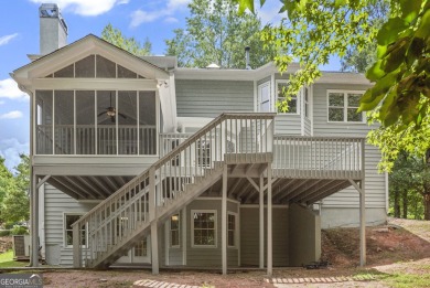 Elegance and modernity converge in this fully remodeled on Canongate At Planterra Ridge in Georgia - for sale on GolfHomes.com, golf home, golf lot