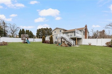 Set in the heart of Warwick Neck, this thoughtfully reimagined on Warwick Country Club in Rhode Island - for sale on GolfHomes.com, golf home, golf lot