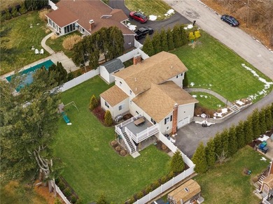 Set in the heart of Warwick Neck, this thoughtfully reimagined on Warwick Country Club in Rhode Island - for sale on GolfHomes.com, golf home, golf lot