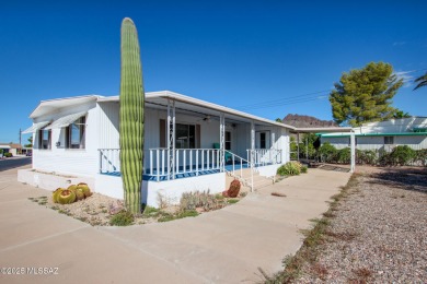 Come see this charming 2 bedroom, 2 bath home with 1,440 sq ft on Tucson Estates Golf Course in Arizona - for sale on GolfHomes.com, golf home, golf lot