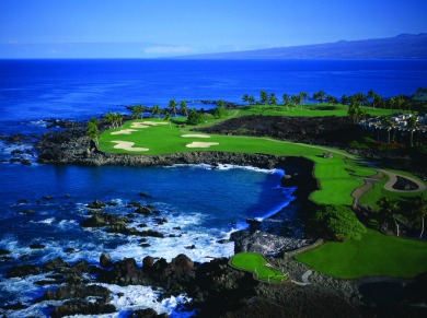 Enjoy expansive Golf Course views from this beautiful on Mauna Lani Resort Golf Course in Hawaii - for sale on GolfHomes.com, golf home, golf lot