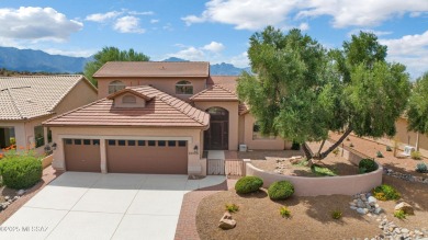 Durango with Southern Golf Course & Mountain Views. Epoxy on Saddlebrooke Golf Course in Arizona - for sale on GolfHomes.com, golf home, golf lot
