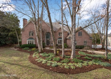 Traditional custom built all brick home with cedar shake roof on Fox Den Country Club in Tennessee - for sale on GolfHomes.com, golf home, golf lot