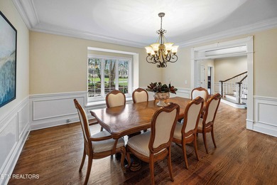 Traditional custom built all brick home with cedar shake roof on Fox Den Country Club in Tennessee - for sale on GolfHomes.com, golf home, golf lot