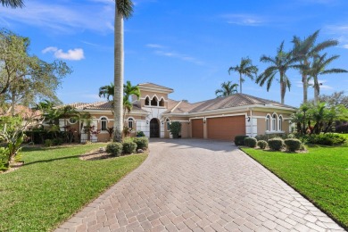 Welcome to this exquisite custom-built courtyard home, perfectly on The Cape Club of Palm City in Florida - for sale on GolfHomes.com, golf home, golf lot