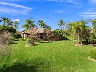 Welcome to this exquisite custom-built courtyard home, perfectly on The Cape Club of Palm City in Florida - for sale on GolfHomes.com, golf home, golf lot