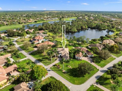 Welcome to this exquisite custom-built courtyard home, perfectly on The Cape Club of Palm City in Florida - for sale on GolfHomes.com, golf home, golf lot