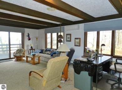 EAST BAY WATERFRONT HOME! Great  East Bay & Sunset Views! 103 Ft on Lochen Heath Golf Course in Michigan - for sale on GolfHomes.com, golf home, golf lot