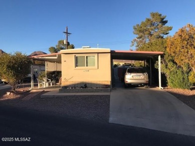 Great little mostly furnished cabin in the desert perfect for on Tucson Estates Golf Course in Arizona - for sale on GolfHomes.com, golf home, golf lot