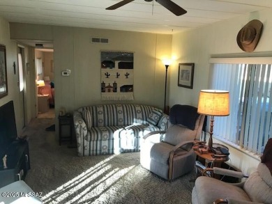Great little mostly furnished cabin in the desert perfect for on Tucson Estates Golf Course in Arizona - for sale on GolfHomes.com, golf home, golf lot