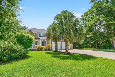 Tucked near the end of a quiet cul-de-sac and bordered by the on Brick Landing Plantation Yacht and Golf Club in North Carolina - for sale on GolfHomes.com, golf home, golf lot