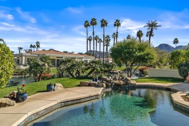 Tranquil and private setting overlooking the PebbleTec pool/spa on Desert Horizons Country Club in California - for sale on GolfHomes.com, golf home, golf lot