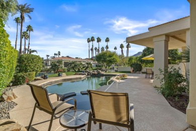 Tranquil and private setting overlooking the PebbleTec pool/spa on Desert Horizons Country Club in California - for sale on GolfHomes.com, golf home, golf lot