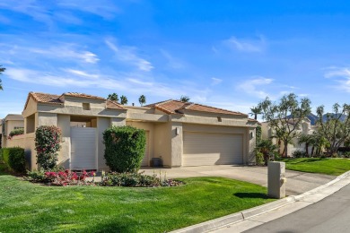 Tranquil and private setting overlooking the PebbleTec pool/spa on Desert Horizons Country Club in California - for sale on GolfHomes.com, golf home, golf lot