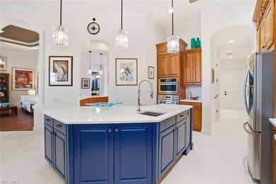 Prepare to experience a residence where timeless craftsmanship on Shadow Wood Preserve in Florida - for sale on GolfHomes.com, golf home, golf lot