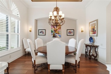 Prepare to experience a residence where timeless craftsmanship on Shadow Wood Preserve in Florida - for sale on GolfHomes.com, golf home, golf lot