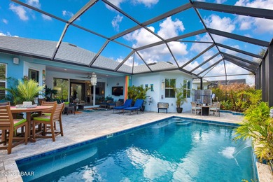 Step into this stunning 2/2.5 with den Aruba model showcasing on LPGA International Golf Course in Florida - for sale on GolfHomes.com, golf home, golf lot